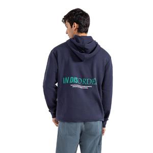 Pull à capuche en polaire pour hommes surdimensionné imprimé personnalisé respirant à manches longues avec cordon de serrage style décontracté pour l'impression numérique d'hiver - Product Image 1