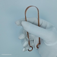 Nouveau nettoyeur de langue de qualité supérieure outil d'élimination bactérienne grattoir à langue en cuivre pour outil de soins bucco-dentaires