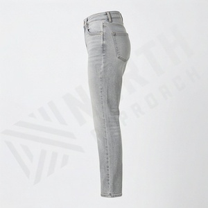 Women Fashion <b>Cargo</b> Pants <b>Wide</b> <b>Leg</b> Denim Jeans Ladies Casual Boyfriend Style Flat Front Canvas Trousers Winter Premium Quality - Product Image 3
