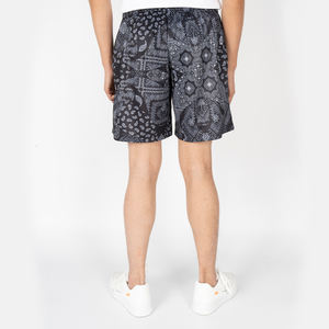 Haute Qualité Bandana Impression Shorts Streetwear Paisley Imprimer Sports Gym Personnalisé Hommes Shorts pour Hommes DDP expédition - Product Image 4