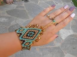 ต่างหูลูกปัดผีเสื้อลูกปัดคุณภาพสูงเป็นของขวัญสำหรับผู้หญิงต่างหูลูกปัดแบบพื้นเมืองดีไซน์ใหม่จากอินเดีย - Product Image 2