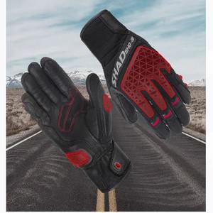 Gants de moto en cuir imperméables et respirants en cuir de chèvre, gants de motocross à doigts complets, isolés thermiquement - Product Image 4