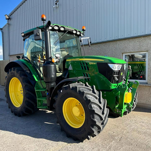 Original 130 Multifunctional Tractor with AC and Cabin 4WD Used Johnn- 6130R Model <b>for</b> Sale Engine Gearbox Pump - Product Image 1