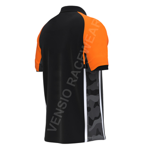 Polos cortos transpirables de secado rápido de poliéster para hombre al por mayor, diseño inspirado en mountainbike, ropa deportiva para motocicleta, Pit - Product Image 2