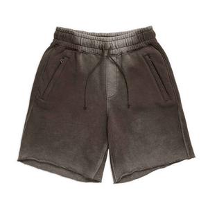 Nouveauté Shorts délavés à l'acide pour hommes en 100% coton polaire garçons Shorts décontractés pour vêtements d'extérieur d'été Shorts pour hommes OEM personnalisé - Product Image 1