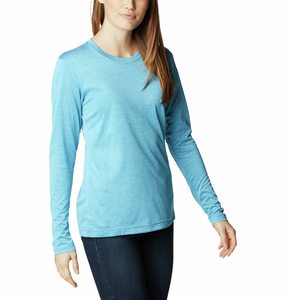 T-shirt décontracté pour femme en tissu tricoté Spandex, col rond, manches longues, coton uni - Product Image 3