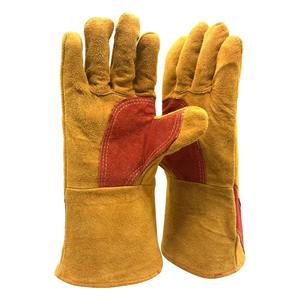 Gants de soudage TIG en cuir de vachette de qualité supérieure, résistants à la chaleur et au feu, choix du soudeur, meilleur prix, gants de sécurité - Product Image 5