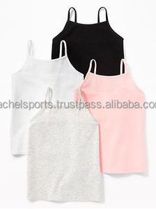 100% Cotton Camisoles <b>Tank</b> <b>Top</b> Bra Customized <b>Knitted</b> Stretch Logo Printing Handwash Sublimation Quick Dry Breathable <b>Women</b> - Product Image 6