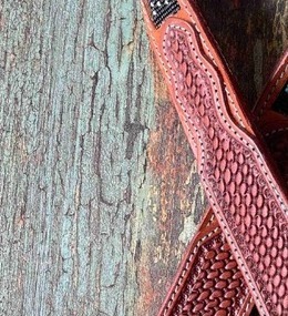 Ceinture en cuir unisexe haut de gamme, style western, avec motifs floraux, sculptée à la main, cloutée, boucles en acier inoxydable durables, logo personnalisable, motif cheval personnalisable - Product Image 3