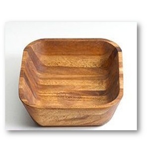 Bol en forme de cœur en bois d'acacia fait à la main pour la maison, l'hôtel, servir des collations, des fruits secs, festif pour Thanksgiving et cadeaux - Product Image 3