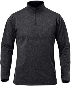 Vêtements de sport personnalisés avec logo, haut de compression pour femmes, sweat-shirt à demi-zip, t-shirt de compression à manches longues pour hommes, vêtements de fitness - Product Image 6