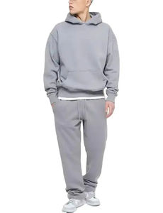 Ensemble de survêtement pour hommes avec logo personnalisé Ensemble de jogging lourd de haute qualité Survêtement tendance Baggy Fit personnalisé Jogger pour hommes - Product Image 5
