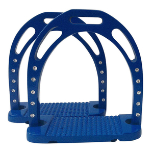 Étriers de sécurité pour chevaux en aluminium de qualité supérieure pour l'équitation avec un design léger et confortable, stabilité améliorée, équestre - Product Image 4