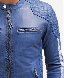 Veste en cuir professionnelle de haute qualité pour hommes Veste en cuir de mouton pour hommes vente en gros - Product Image 6