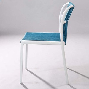 เก้าอี้สวนทันสมัยพร้อมโครงพลาสติกและเชือกถักหลากสี รุ่น ST3038 - Product Image 2