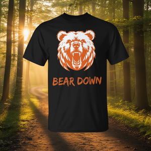 Camiseta motivacional Bear Down Good Better Best para el espíritu determinado - Product Image 3