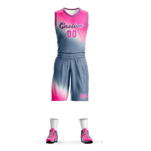 ชุดเครื่องแบบบาสเก็ตบอลสำหรับผู้ชายชุดฝึกบาสเก็ตบอลสำหรับทีมโลโก้เฉพาะบุคคล - Product Image 2