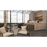 Projet de mobilier de bureau moderne : équipement complet, fabricant turc, projets d'entreprise, rendu d'intérieur, métal
