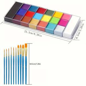 Pintura Corporal Festiva para Halloween, Maquillaje Artístico con Color para Niños que Vienen a Pedir Dulces - Product Image 6