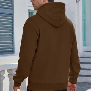 Sweats à capuche confortables et surdimensionnés à épaules tombantes pour hommes prix de gros sweats à capuche surdimensionnés pour hommes personnalisés pour vêtements de rue - Product Image 2