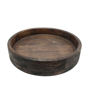 ชามข้าวทรงกลมทำจากไม้อะคาเซียชามใส่ซุปผลไม้งานฝีมือตามธรรมชาติ - Product Image 5