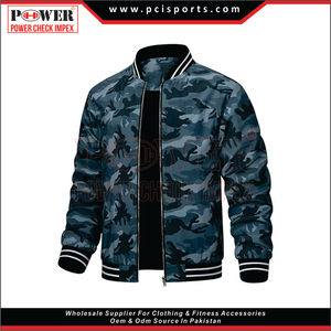 Veste légère pour homme, manteau coupe-vent décontracté printemps-automne avec fermeture éclair et poche - Product Image 5