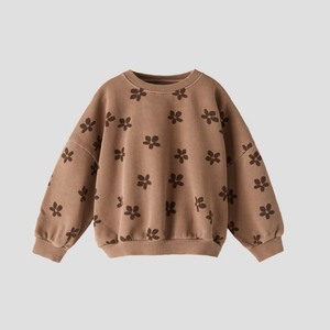 Sweat-shirt en coton pour bébé fabricant OEM pull-over doux et respirant pour bébé unisexe vêtements pour tout-petits approvisionnement en vrac - Product Image 2