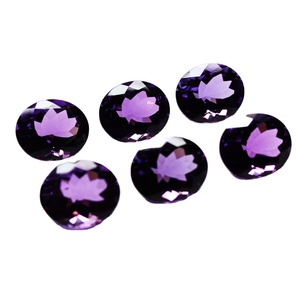Accesorios de joyería DIY de alta calidad, amatista púrpura Natural, corte ovalado, corte facetado, lote de piedras preciosas sueltas a la venta, precios de fábrica - Product Image 3