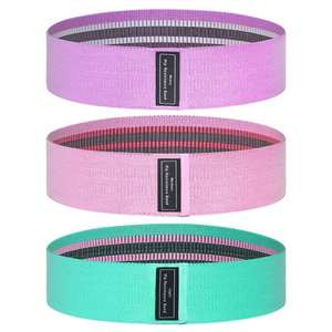 Bandes d'exercice antidérapantes pour l'entraînement physique, bandes de résistance légères pour la force, la flexibilité, la salle de sport à domicile et les entraînements quotidiens - Product Image 2