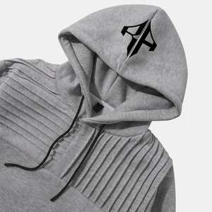 Sudaderas con capucha personalizadas de ATLANTIC Serigrafía 100% Material de algodón Logotipo personalizado de alta calidad para hombres - Product Image 2