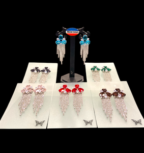 Traditional Look AD <b>Earrings</b> Designed For Women With Rich <b>Aesthetic</b> Available at Low Wholesale Prices - Product Image 2