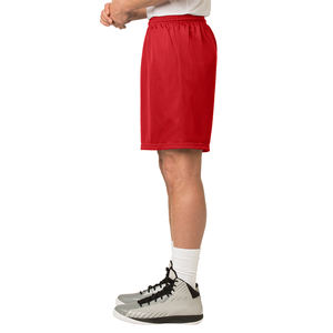 Pantalones cortos deportivos informales de verano para hombre, ropa de baloncesto de malla de estilo callejero personalizada, ropa de calle de cintura media - Product Image 4