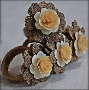 Wholesale <b>Cheap</b> Price Rhinestone Bling Napkin <b>Ring</b> Rattan Napkin Buckle for Wedding Place Setting Serviette Decor - Product Image 5