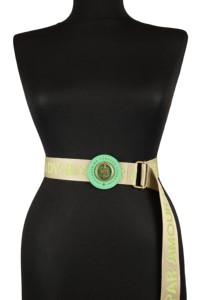 Cinturones de tela personalizados para mujeres y hombres Cinturones elásticos y de poliéster para damas para vestido Rebel Street Style con hebilla de cinturón personalizada - Product Image 5