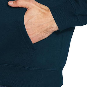 Sudadera con capucha de felpa francesa Tela de mezcla de algodón Premium, marca OEM, tamaño unisex en stock Sudaderas con capucha de felpa de algodón 100% - Product Image 4