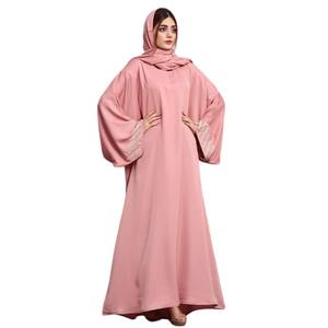 Nueva Llegada 2024, Abaya Musulmana Transpirable Hecha a Medida para Mujer de Talla Grande, Ropa al por Mayor a Precio Económico, Mejor Fabricante, Venta al por Mayor a Bajo Precio - Product Image 4