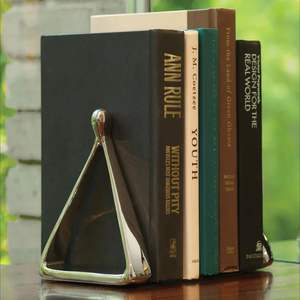 Sujetalibros de metal ajustables con secciones divisorias Perfectas para organizar libros, revistas y archivos de manera eficiente - Product Image 5