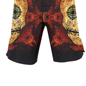 Nuevos shorts de MMA de diseño moderno para hombre, cómodos, de color sólido y de secado rápido, sublimados. - Product Image 6