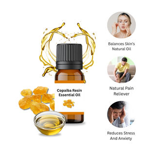 Aceite de Resina de Copaiba Puro para Aromaterapia, Certificado GMP, Destilado al Vapor, Beneficios Antienvejecimiento y Antiarrugas para Todo Tipo de Piel - Product Image 5