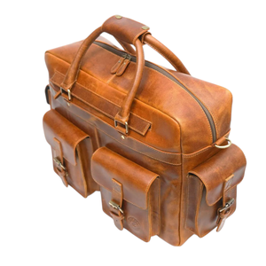 Nouveau Sac Messager en Cuir Véritable Pleine Fleur Luxe Décontracté Léger et Durable 2026 avec Fermeture Éclair, Adapté aux Ordinateurs Portables - Product Image 2
