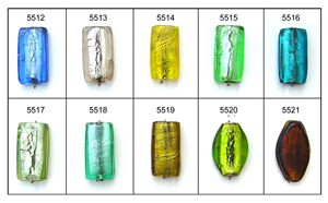 Perles de verre de type four au design unique fait à la main pour la fabrication de bijoux Perles de verre de type four à l'aspect magnifique pour la fabrication de bracelets - Product Image 2