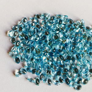 Piedras preciosas sueltas de Aguamarina Natural de calidad AAA cortadas por expertos, Color azul vibrante, alta claridad para la fabricación de joyas, certificado IGI - Product Image 1