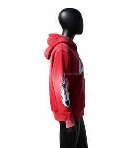 Sudadera con Capucha de Alta Calidad para Hombre, Estilo Urbano, de Algodón y Felpa, Gruesa, para Invierno, 360g, Transpirable, de Secado Rápido, con Impresión Personalizada - Product Image 2