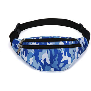 Riñonera de poliéster para hombre y mujer, logotipo personalizado de neón, color negro, rojo y blanco, elegante, venta al por mayor - Product Image 6