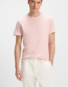 T-shirts pour hommes à manches courtes, col rond, vêtements décontractés, vêtements de rue, chemises pour hommes grande taille, respirantes, séchage rapide, 100% coton - Product Image 1