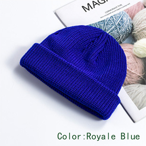 PromotionColors Fabricant de bonnets Logo personnalisé Broderie Unisexe Acrylique Tricot à revers Bonnet Chaud Hiver Bonnets en tricot Bonnet - Product Image 4