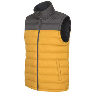 Chaqueta de Invierno Personalizada ODM, Sin Mangas, Unisex, con Cierre de Cremallera, Gruesa, Cálida, Impermeable, de Poliéster, Combinación de Colores - Product Image 5