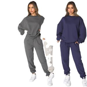 Femmes surdimensionné lourd coton survêtement polaire confortable chaud doux tenue décontracté vêtements respirant pull à capuche 2025 - Product Image 1