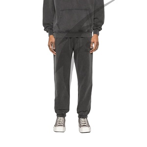 กางเกงจ็อกเกอร์กีฬาแบบพรีเมียมสั่งทำได้สำหรับทุกเพศ ระบายอากาศได้ดี ผ้าแคนวาส เอวยางยืด น้ำหนักเบา กางเกงวอร์มผู้ชาย-บริการ OEM สไตล์ลำลองคลาสสิก - Product Image 1