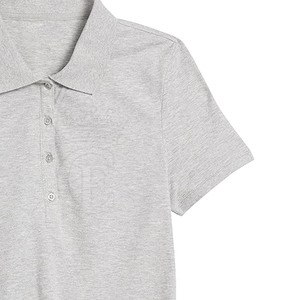 Polos de mujer de servicio OEM más vendidos precio barato al por mayor 100% algodón polos de mujer hechos en Pakistán - Product Image 6